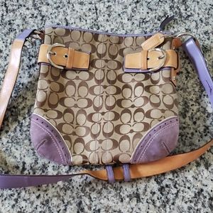 Coach crossbody purse